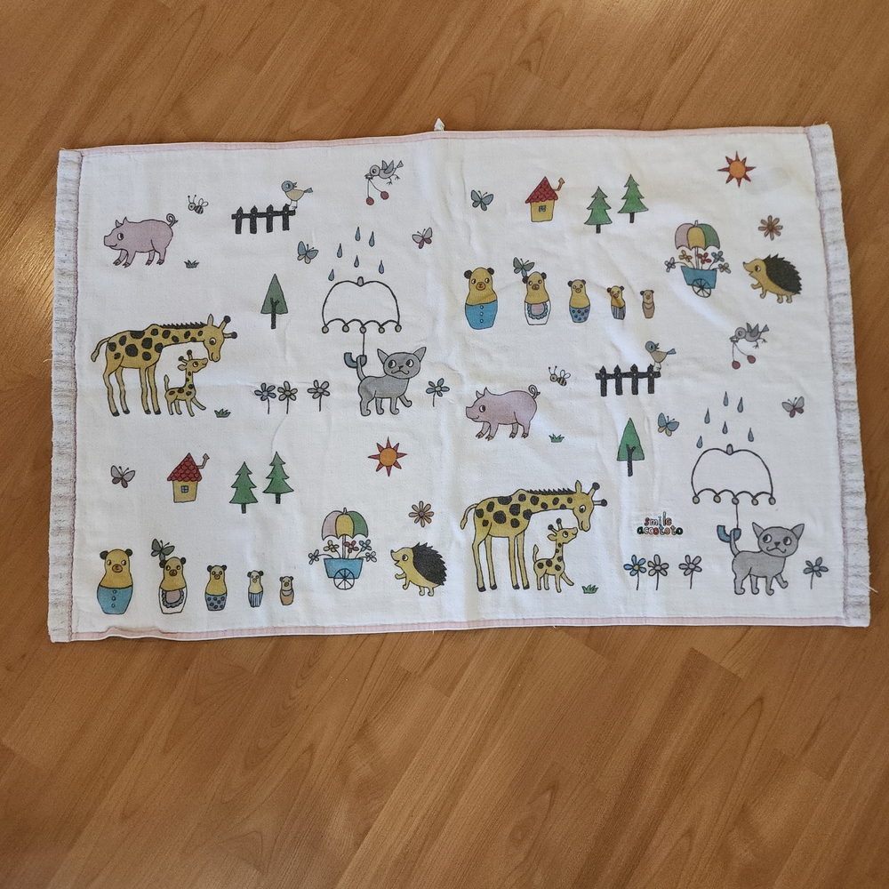 Animal Print Baby Blanket